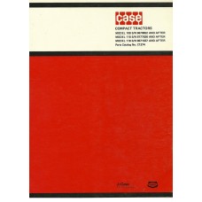 Case 108, 110 and 118 Compact Tractors Parts Catalog C1274 Case 108, 110 and 118 Compact Tractors Parts Catalog C1274