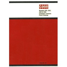 Case 220 222, 442 and 444 Compact Tractors Parts Catalog 1181