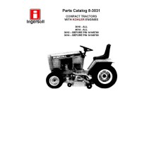 Case 3010, 3012, 3014, 4014 Compact Tractors Parts Catalog