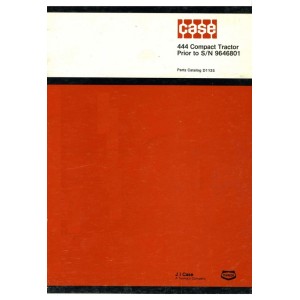 Case 444 Compact Tractor Parts Catalog D1135