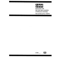 Case Backhoe 644 and 646 Loaders Hydraulic System Service Manual 9-50741