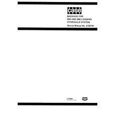 Case Backhoe 644 and 646 Loaders Hydraulic System Service Manual 9-50741