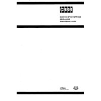 Case 646-B and 648 Backhoe Specifications Service Manual 9-51650