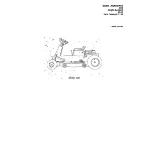 Case 808 Riding Mower and BG30 Grass Bagger Parts Catalog Case 808 Riding Mower and BG30 Grass Bagger Parts Catalog