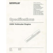 Caterpillar 3304 Vehicular Engine Specifications Manual