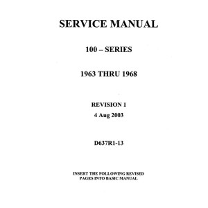 Cessna 100 Series D637R1-13 Service Manual 1963 thru 1968 Revised 2003 Cessna 100 Series D637R1-13 Service Manual 1963 thru 1968 Revised 2003