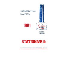 Cessna U206G Stationair 6 Information Manual 1980 - 1981