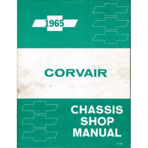 Chevrolet Corvair Chassis Shop Service Repair Manual 1965