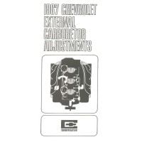 Chevrolet External Carburetor Adjustments 1967