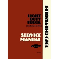1979 Chevrolet Light Truck Series 10-35 Chassis Shop Service Repair Manual