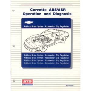 Corvette C4 ABS/ASR Operation and Diagnosis Manual 1984 - 1996