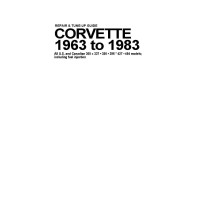 Corvette Service Repair Workshop Manual 1963 - 1982