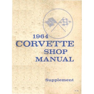 Corvette Shop Service Repair Manual 1963 1964