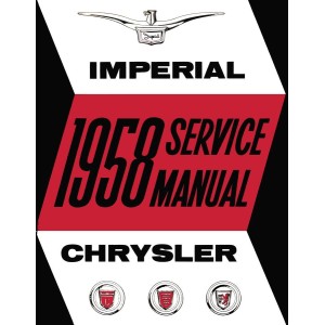 Chrysler LC-4 Chrysler C300D, LY-1 Imperial Shop Service Repair Manual 1958
