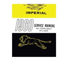 Chrysler PC-1 Windsor, PC-2 Saratoga Shop Service Repair Manual 1960 1961