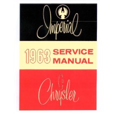 Chrysler TC-3 New Yorker and TY-1 Imperial Shop Service Repair Manual 1963
