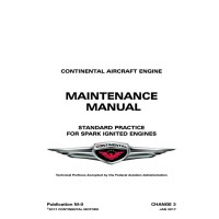 Continental Standard Practice for Spark Ignited Engines Maintenance Manual 2017