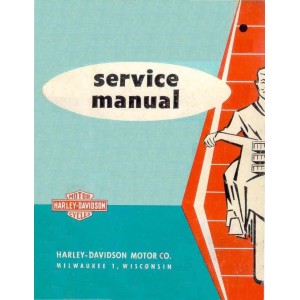 Harley Davidson Duo-Glide 74 OHV Shop Service Repair Manual 1958 - 1959 Harley Davidson Duo-Glide 74 OHV Shop Service Repair Manual 1958 - 1959