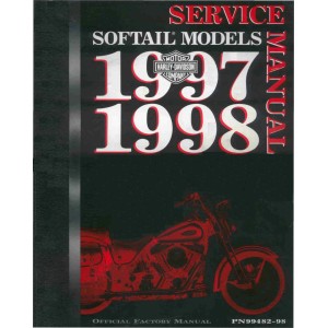 Harley Davidson Softail Models Shop Service Repair Manual 1997-1998