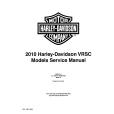 Harley Davidson VRSC Models Shop Service Repair Manual 2010