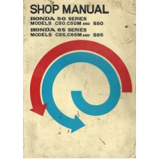 Honda 50 and 65 Series Motorcycle Shop Service Repair Manual