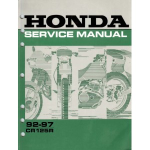 Honda CR125R Passport Motorcycle Shop Service Repair Manual 1992 - 1997