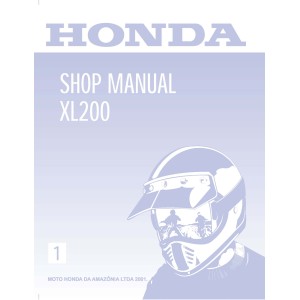 Honda XL200 Motorcycle Shop Service Repair Manual 2001 Honda XL200 Motorcycle Shop Service Repair Manual 2001