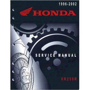 Honda XR250R Motorcycle Shop Service Repair Manual 1996 - 2002