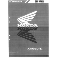 Honda XR650R Motorcycle Shop Service Repair Manual 2000