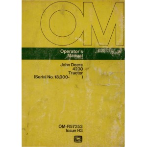 John Deere 4230 Tractor Owners Operators Manual John Deere 4230 Tractor Owners Operators Manual