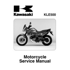 Kawasaki KLE500, KLE500-B1 Motorcycle Service Repair Workshop Manual 2004 2005
