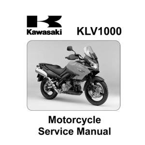 Kawasaki KLV1000-A1 Motorcycle Service Repair Workshop Manual 2004