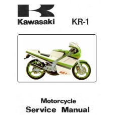 Kawasaki KR-1 KR250 B1-B2 Motorcycle Service Repair Workshop Manual