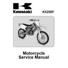 Kawasaki KX250F, KX250–N1 Motorcycle Service Repair Workshop Manual 2003 2004