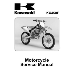 Kawasaki KX450D6F Motorcycle Service Repair Workshop Manual 2005 - 2006