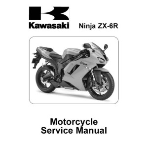 Kawasaki Ninja ZX-6R Motorcycle Service Repair Workshop Manual 2007