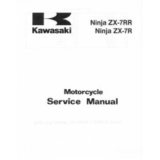 Kawasaki Ninja ZX-7RR, ZX-7R Motorcycle Service Workshop Manual 1996 - 2003