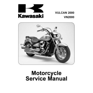 Kawasaki Vulcan 2000, VN2000 Motorcycle Service Repair Workshop Manual 2003