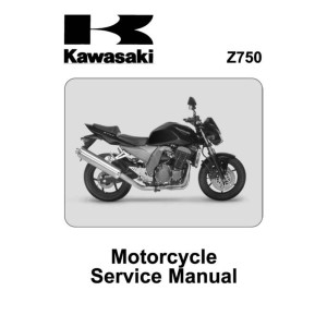 Kawasaki Z750 Motorcycle Shop Service Repair Workshop Manual 2003