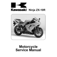 Kawasaki Ninja ZX-10R Motorcycle Service Repair Workshop Manual 2006 2007
