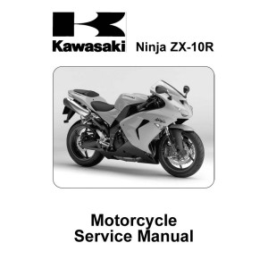 Kawasaki Ninja ZX-10R Motorcycle Service Repair Workshop Manual 2006 2007