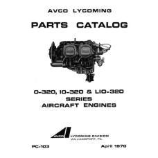 Lycoming O-320, IO-320 and LIO-320 Series PC-103 Parts Catalog 1970