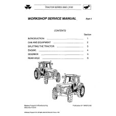 Massey Ferguson 3000 and 3100 Series Tractors Workshop Service Manual