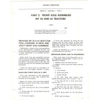 Massey Ferguson MF35, MF50 and MF65 Tractors Service Repair Workshop Manual Massey Ferguson MF35, MF50 and MF65 Tractors Service Repair Workshop Manual