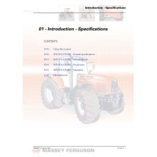 Massey Ferguson 6400 Tractor Service Repair Manual