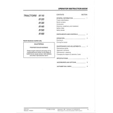 Massey Ferguson 8110, 8120, 8130, 8140, 8150, 8160 Tractors Operators Manual