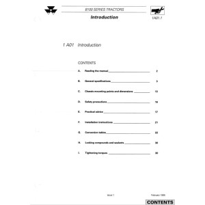 Massey Ferguson 8100 Series Tractors Service Repair Workshop Manual