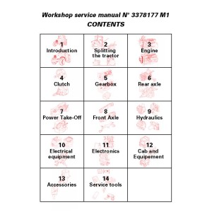 Massey Ferguson 8200 Series Tractors Service Repair Workshop Manual