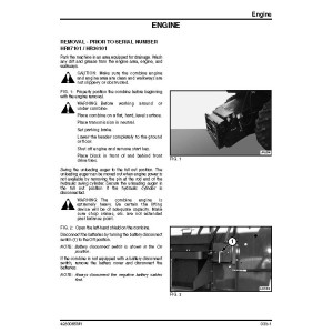 Massey Ferguson 9690 and 9790 Rotary Combine Service Workshop Manual