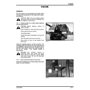 Massey Ferguson 9695 and 9795 Rotary Combine Service Workshop Manual